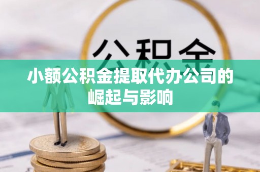 阜沙小额公积金提取代办公司的崛起与影响