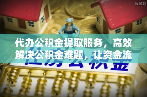 阜沙代办公积金提取服务，高效解决公积金难题，让资金流动更灵活
